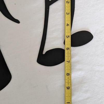 C. Jere 1988 Metal Music Note Wall Art