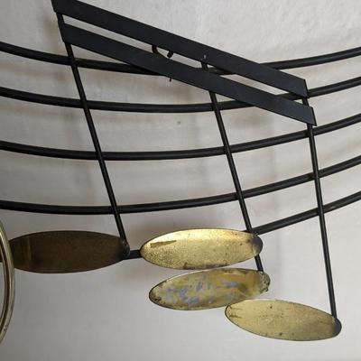 C. Jere 1988 Metal Music Note Wall Art