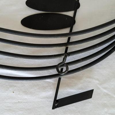 C. Jere 1988 Metal Music Note Wall Art