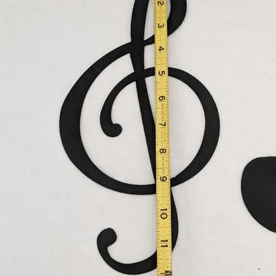 C. Jere 1988 Metal Music Note Wall Art