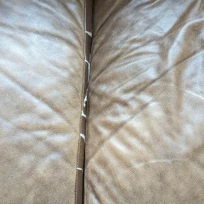 Leather Reclining Sofa