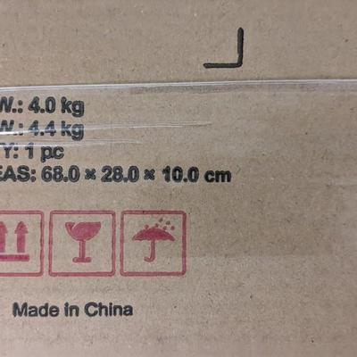 NIB Floating Shelf and Metal Rack
