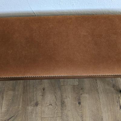 Vintage Upholstered Bench
