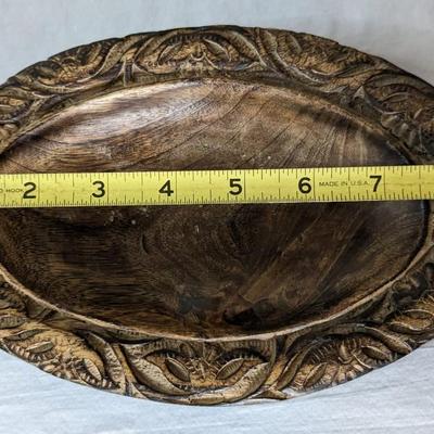 Handcarved Wood Decor