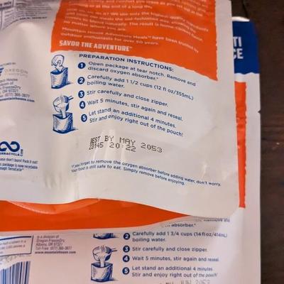 Freeze Dried Meals