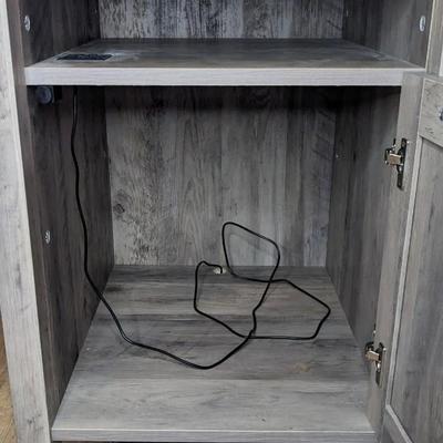 Charging Port Bedside Table