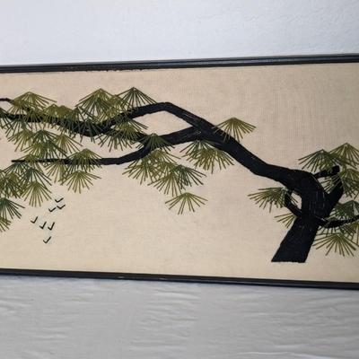 Asian Inspired Framed Art