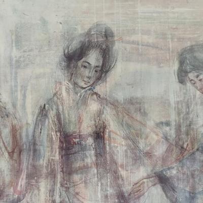 Asian Inspired Framed Art