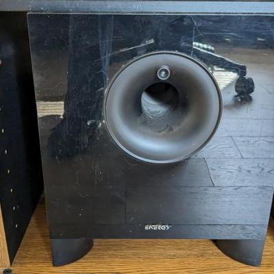 Energy Speakers and Pioneer Cabinet