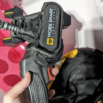 Garage Goodies w/ Work Sharp Sharpener