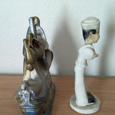 Chalkware Carnival Figures
