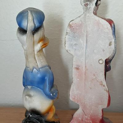 Chalkware Carnival Figures