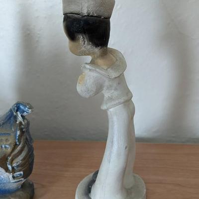 Chalkware Carnival Figures