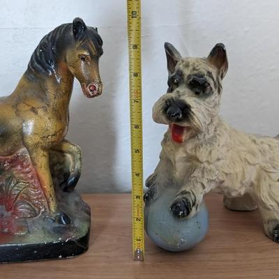 Chalkware Carnival Figures