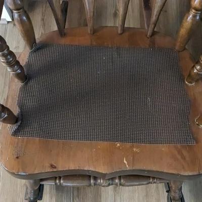 Vintage Wide Base Rocking Chair