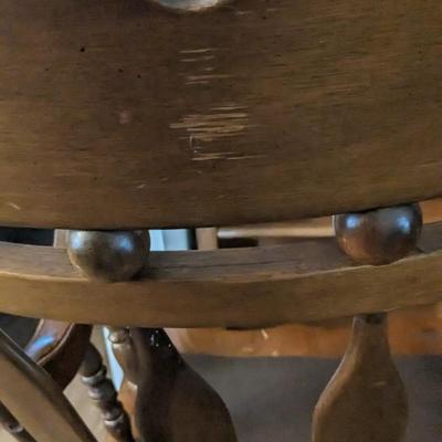 Vintage Wide Base Rocking Chair