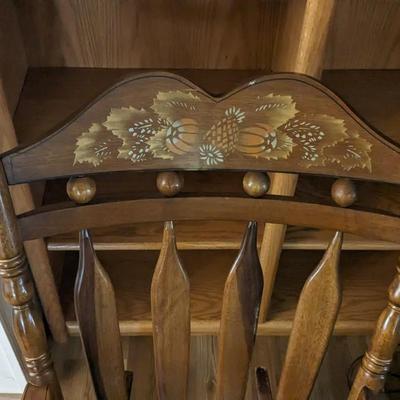 Vintage Wide Base Rocking Chair