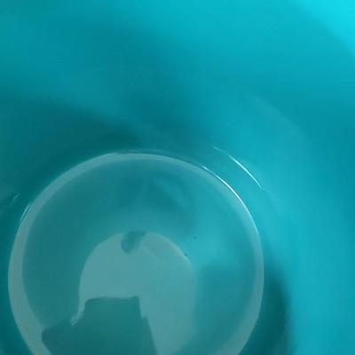 Blue Fiesta sugar canister