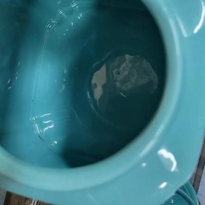 Turquoise canister set
