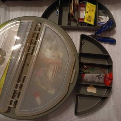 Bucket topper and fishing stuff