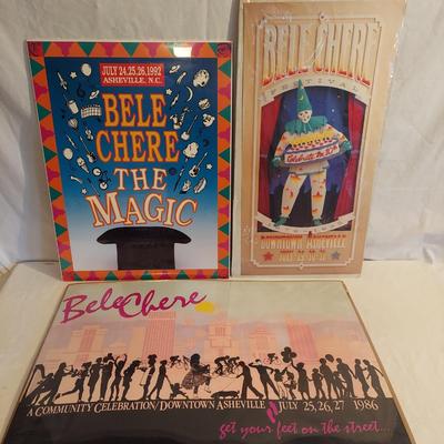 Asheville, NC Bele Chere Festival Collectible Posters, Tees and more (B1-BBL)