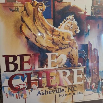Asheville, NC Bele Chere Festival Collectible Posters, Tees and more (B1-BBL)