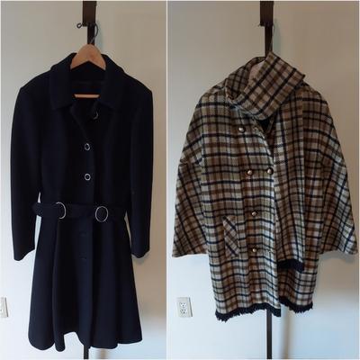 Womens 1960s Wool Coats Size Small (BC-BBL)