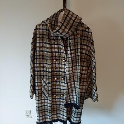 Womens 1960s Wool Coats Size Small (BC-BBL)
