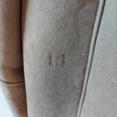 Shearling Lined Leather Coat (BC-BBL)