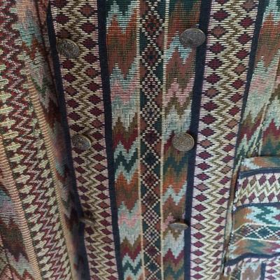 Vintage Trego's Westwear Tapestry Coat and Vest Size 12 & 16 (BC-BBL)