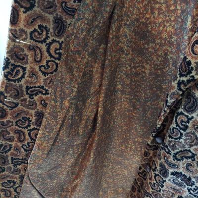 Vintage Trego's Westwear Tapestry Coat and Vest Size 12 & 16 (BC-BBL)