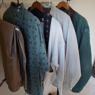 Men's Sz L/XL Woolrich Chore Coat, Columbia Ptarmigan Field Pants and more (BC-BBL)