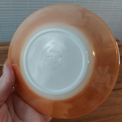 Retro Fire King Peach Lusterware Dishes and more (B2-BBL)