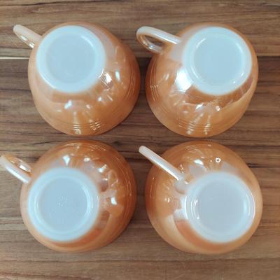 Retro Fire King Peach Lusterware Dishes and more (B2-BBL)