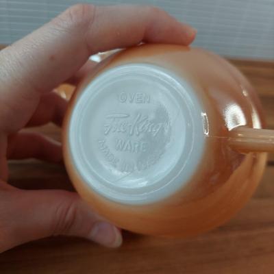 Retro Fire King Peach Lusterware Dishes and more (B2-BBL)