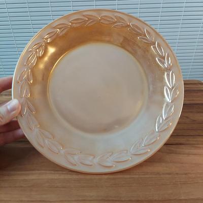 Retro Fire King Peach Lusterware Dishes and more (B2-BBL)