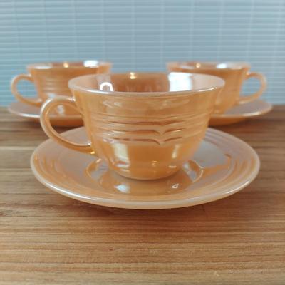 Retro Fire King Peach Lusterware Dishes and more (B2-BBL)