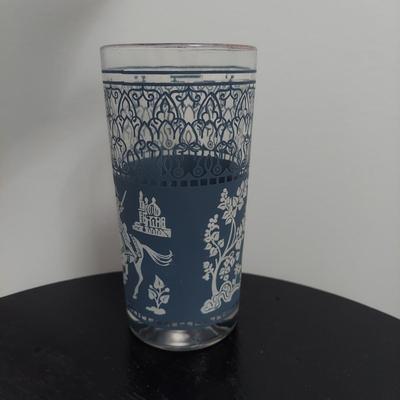 Blue Jasperware Wedgwood Style Bar Glasses and Smoking Set (B2-BBL)