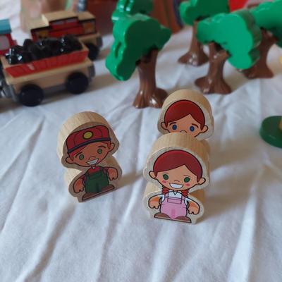Wooden Train Track w/ Accessories by KidKraft, Brio, Orbrium and more (B2-BBL)