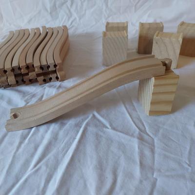 Wooden Train Track w/ Accessories by KidKraft, Brio, Orbrium and more (B2-BBL)