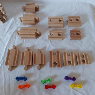 Wooden Train Track w/ Accessories by KidKraft, Brio, Orbrium and more (B2-BBL)