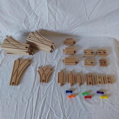 Wooden Train Track w/ Accessories by KidKraft, Brio, Orbrium and more (B2-BBL)