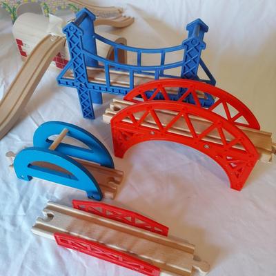 Wooden Train Track w/ Accessories by KidKraft, Brio, Orbrium and more (B2-BBL)