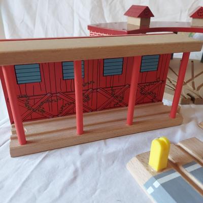Wooden Train Track w/ Accessories by KidKraft, Brio, Orbrium and more (B2-BBL)