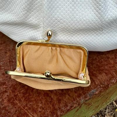 Vintage Judith Leiber Snake Skin Evening Bag