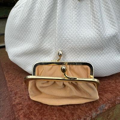 Vintage Judith Leiber Snake Skin Evening Bag
