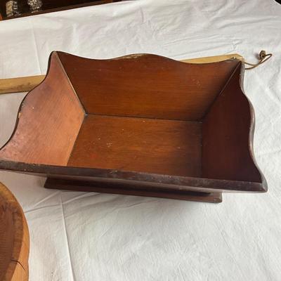 H582 Wooden Kitchenware LOT