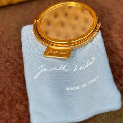 Vintage Judith Leiber Ostrich Tote Bag
