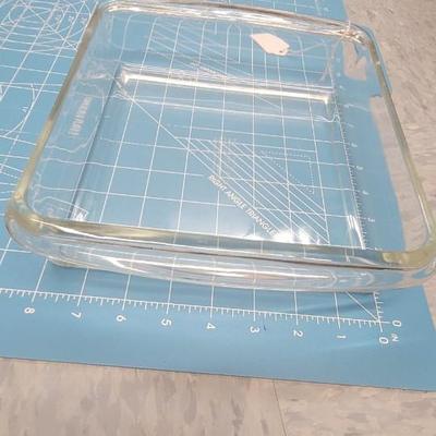 Pyrex clear glass