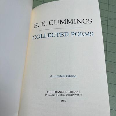 E.E. Cummings Collected Poems (1977) & English Love Poems (1909)